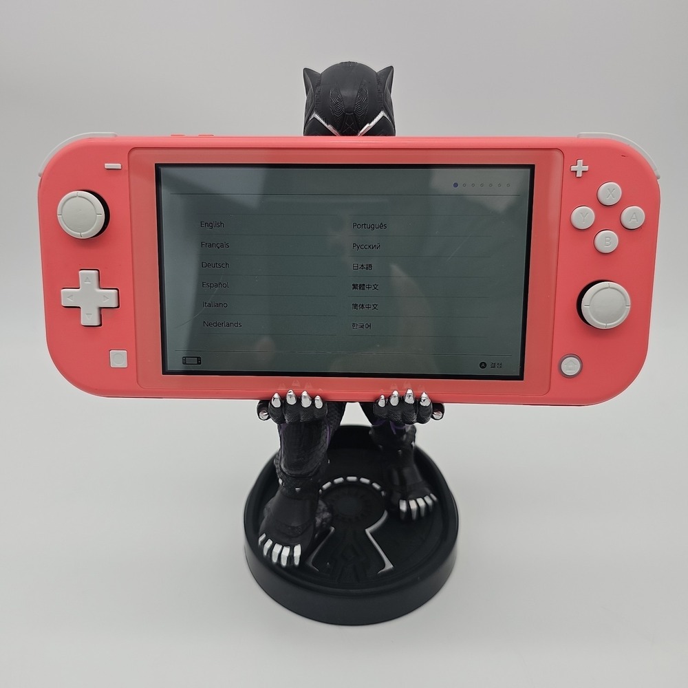 Nintendo Switch Lite HDH-001 Coral Handheld Video Game System Pink TESTED